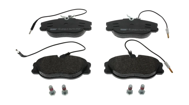 FERODO Brake Pads | FVR1000 | OE-Matching Quality | Eco-Friction Fuse+ Technology | Pack of 4