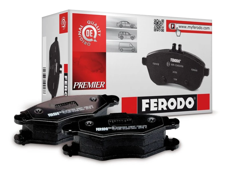 Ferodo FVR1002 Brake Pad Set, disc brake - (set of 4)