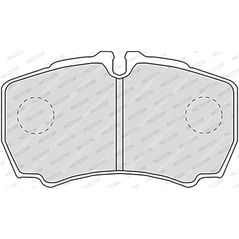 Ferodo FVR1405 Brake Pad Set, disc brake - (set of 4)