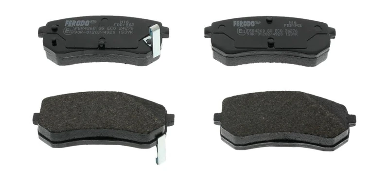 Ferodo FDB1902 Brake Pad Set, disc brake - (set of 4)