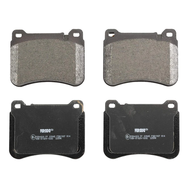 Ferodo FDB1907 Brake Pad Set, disc brake - (set of 4)