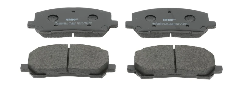 FERODO Brake Pads | FDB1911 | OE-Matching Quality | Eco-Friction Fuse+ Technology | Pack of 4