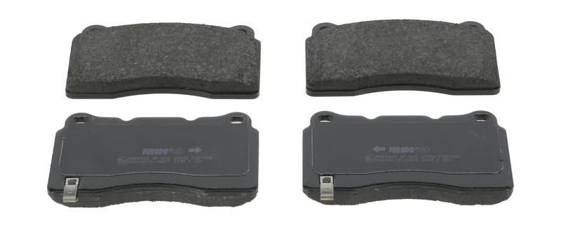 Ferodo FDB1968 Brake Pad Set, disc brake - (set of 4)