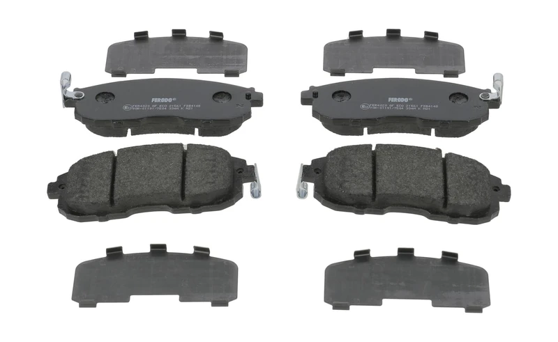 Ferodo FDB4148 Brake Pad Set, disc brake - (set of 4)