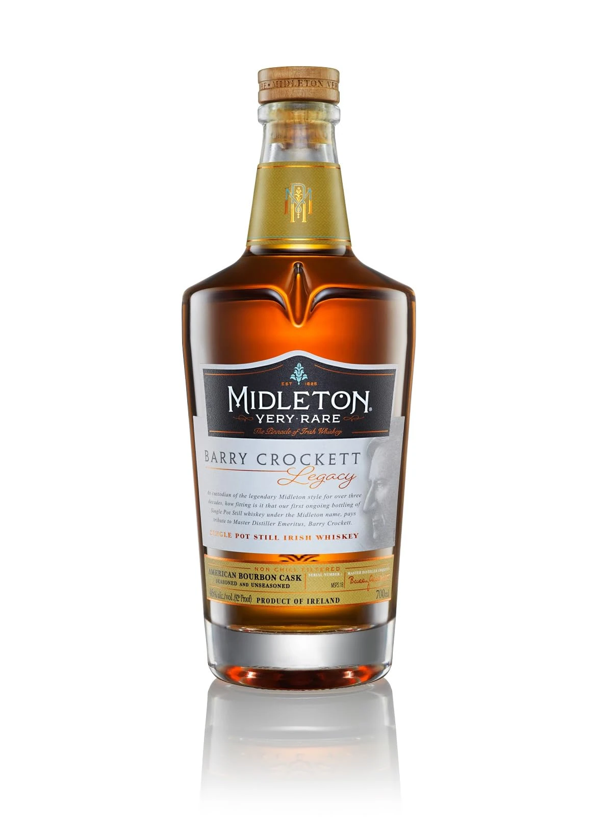Midleton Very Rare Barry Crockett Legacy Irish Whiskey, 70 cl