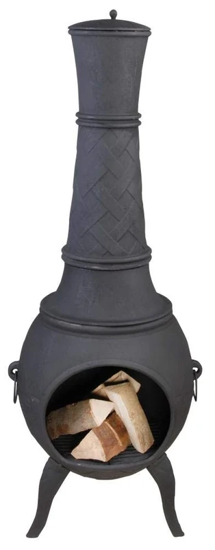 Esschert Design FF129 Patio Stove, Black, 150 cm