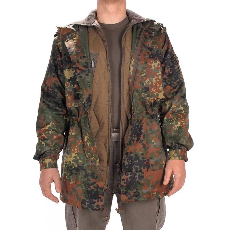 Mil-Tec German Genuine Jacket Navy Multicolor 015