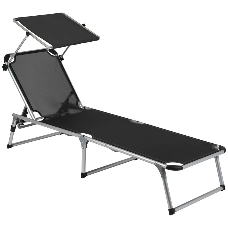 Bo-Camp - Stretcher - With Sunscreen - Black