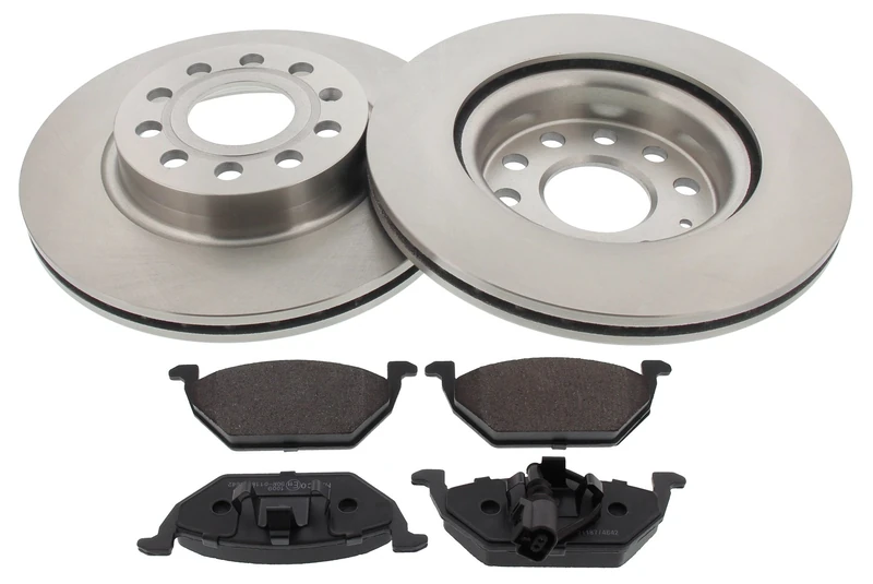 MAPCO Brake Set, disc brakes (47832)