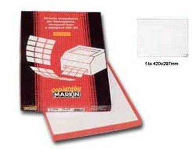MARKIN 214 °C599 a3 Labels 420 mm x 297 mm White