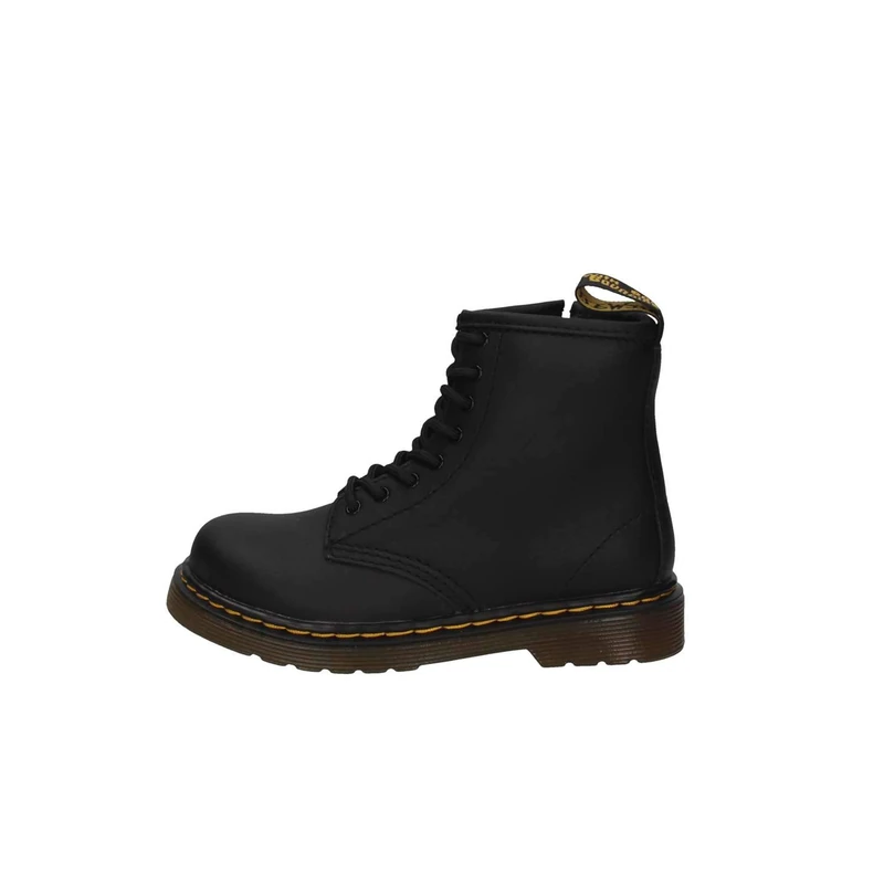 Dr. Martens Brooklee Softy T Black Lace Boot, Unisex Kids' Boat Shoes, Black - 6 UK