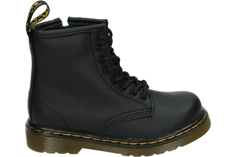 Dr. Martens 1460 T, Unisex Kids Ankle Boots, Black (Black Softy T), 8 Child UK (26 EU)