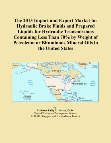 The 2013 Import and Export Market for Hydraulic Brake Fluids and Prepared Liquids for Hydraulic Transmissions Containing Less Than 70% by Weight of ... Bituminous Mineral Oils in the United States