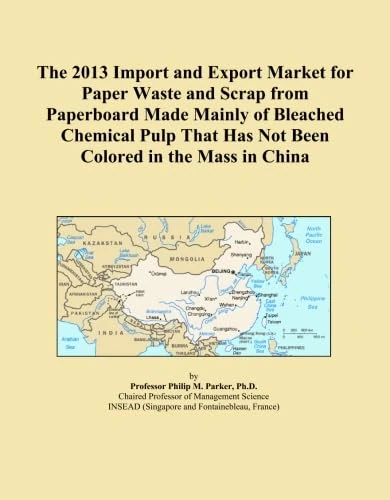 The 2013 Import and Export Market for Paper Waste and Scrap from Paperboard Made Mainly of Bleached Chemical Pulp That Has Not Been Colored in the Mass in China
