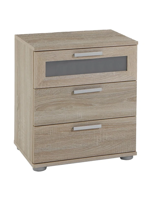 FMD Bedside Table Jack 2, 45 x 53.5 x 38 cm, Canadian Oak - Image 1