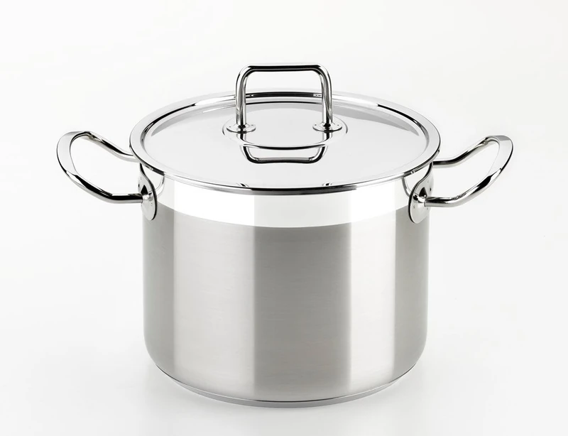 Braisogona Professional Stainless Steel Stew Pot, 24 cm