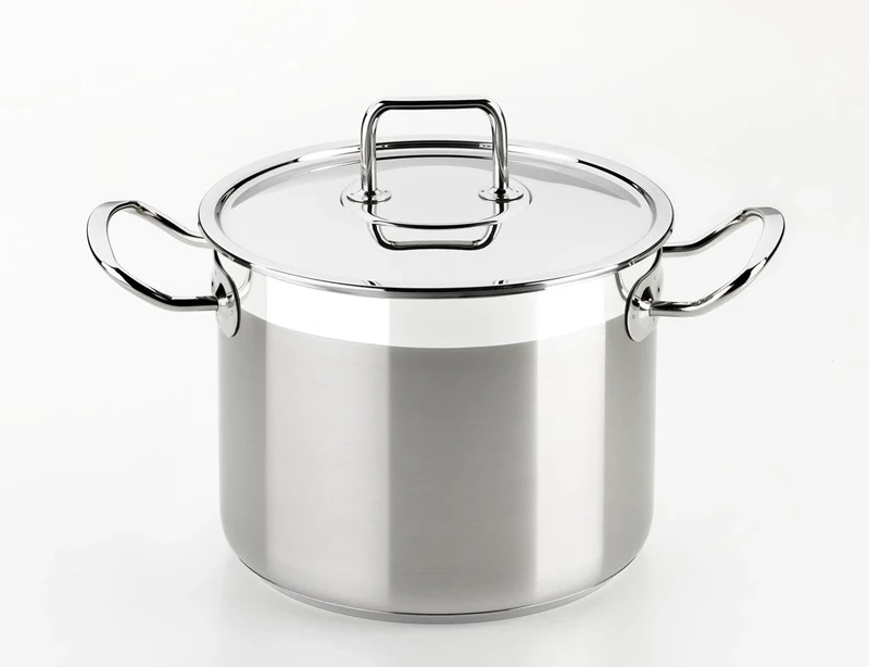Braisogona Professional Stainless Steel Stew Pot, 22 cm