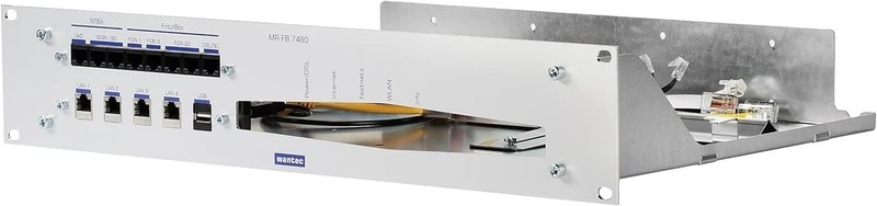 Wantec 2090 Mounting Bracket FritzBox 48.3 cm (19 Inches) - Image 1