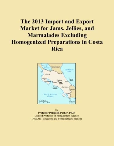 The 2013 Import and Export Market for Jams, Jellies, and Marmalades Excluding Homogenized Preparations in Costa Rica