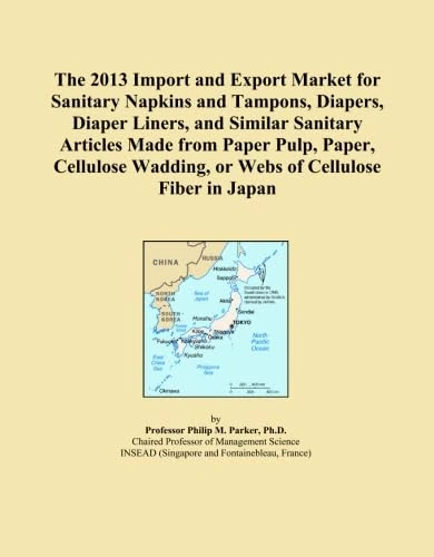 The 2013 Import and Export Market for Sanitary Napkins and Tampons, Diapers, Diaper Liners, and Similar Sanitary Articles Made from Paper Pulp, Paper, ... Wadding, or Webs of Cellulose Fiber in Japan