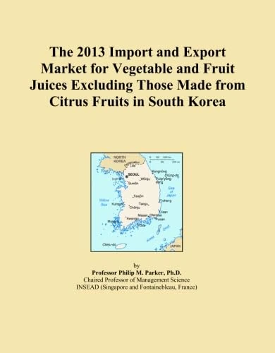 The 2013 Import and Export Market for Vegetable and Fruit Juices Excluding Those Made from Citrus Fruits in South Korea