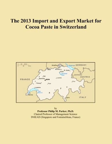 The 2013 Import and Export Market for Cocoa Paste in Switzerland