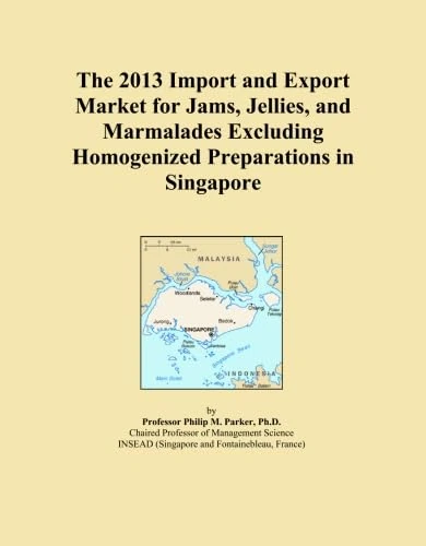 The 2013 Import and Export Market for Jams, Jellies, and Marmalades Excluding Homogenized Preparations in Singapore