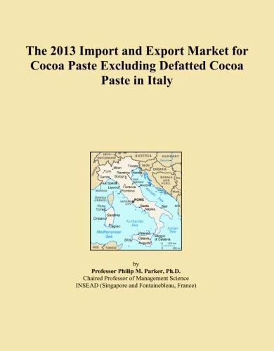 The 2013 Import and Export Market for Cocoa Paste Excluding Defatted Cocoa Paste in Italy
