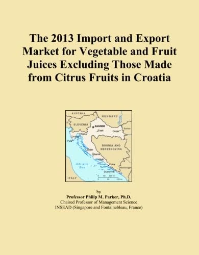 The 2013 Import and Export Market for Vegetable and Fruit Juices Excluding Those Made from Citrus Fruits in Croatia