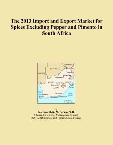 The 2013 Import and Export Market for Spices Excluding Pepper and Pimento in South Africa