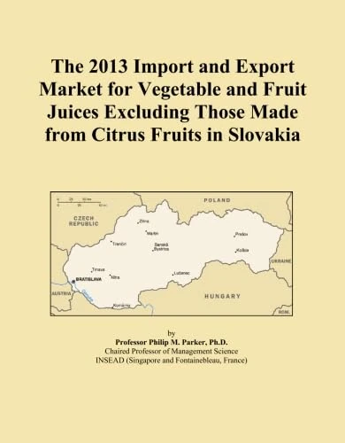 The 2013 Import and Export Market for Vegetable and Fruit Juices Excluding Those Made from Citrus Fruits in Slovakia