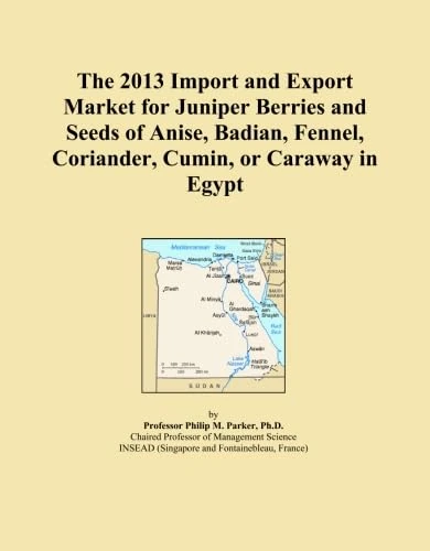 The 2013 Import and Export Market for Juniper Berries and Seeds of Anise, Badian, Fennel, Coriander, Cumin, or Caraway in Egypt