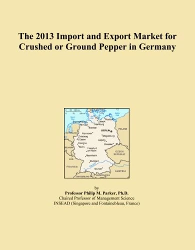 The 2013 Import and Export Market for Crushed or Ground Pepper in Germany