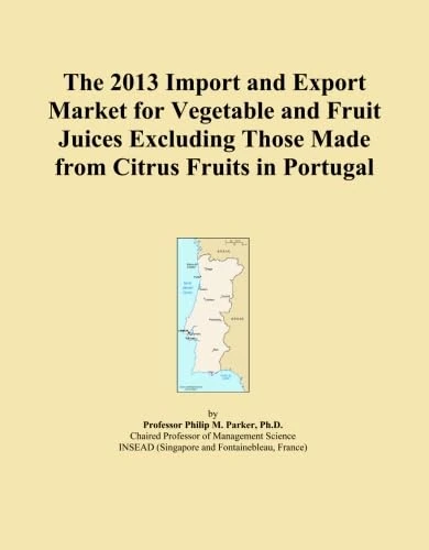 The 2013 Import and Export Market for Vegetable and Fruit Juices Excluding Those Made from Citrus Fruits in Portugal