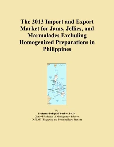 The 2013 Import and Export Market for Jams, Jellies, and Marmalades Excluding Homogenized Preparations in Philippines