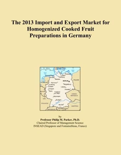 The 2013 Import and Export Market for Homogenized Cooked Fruit Preparations in Germany