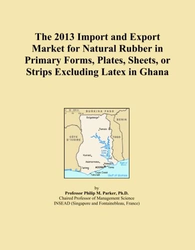 The 2013 Import and Export Market for Natural Rubber in Primary Forms, Plates, Sheets, or Strips Excluding Latex in Ghana