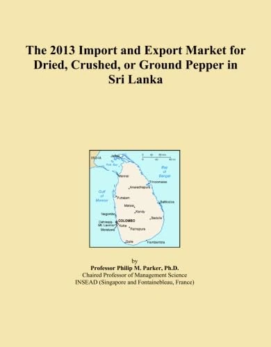 The 2013 Import and Export Market for Dried, Crushed, or Ground Pepper in Sri Lanka