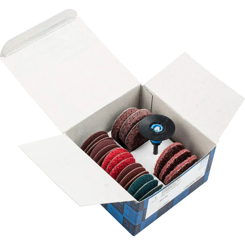 PFERD 42790050 Combi Disc Tool Set 50 - Medium Grit Construction, Compatible with Angle Grinder