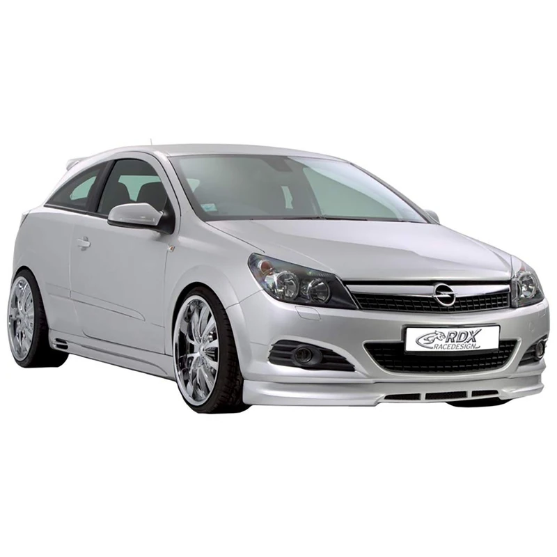 RDX Racedesign Front spoiler compatible with Opel Astra H GTC (ABS)
