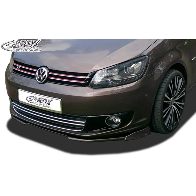 RDX Racedesign Front spoiler Vario-X compatible with Volkswagen Touran 2011- & Caddy 2010- (PU)