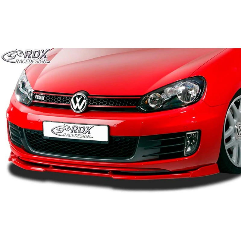 RDX Racedesign Front spoiler Vario-X compatible with Volkswagen Golf VI GTD/GTi 2008-2012 (PU) - Image 1