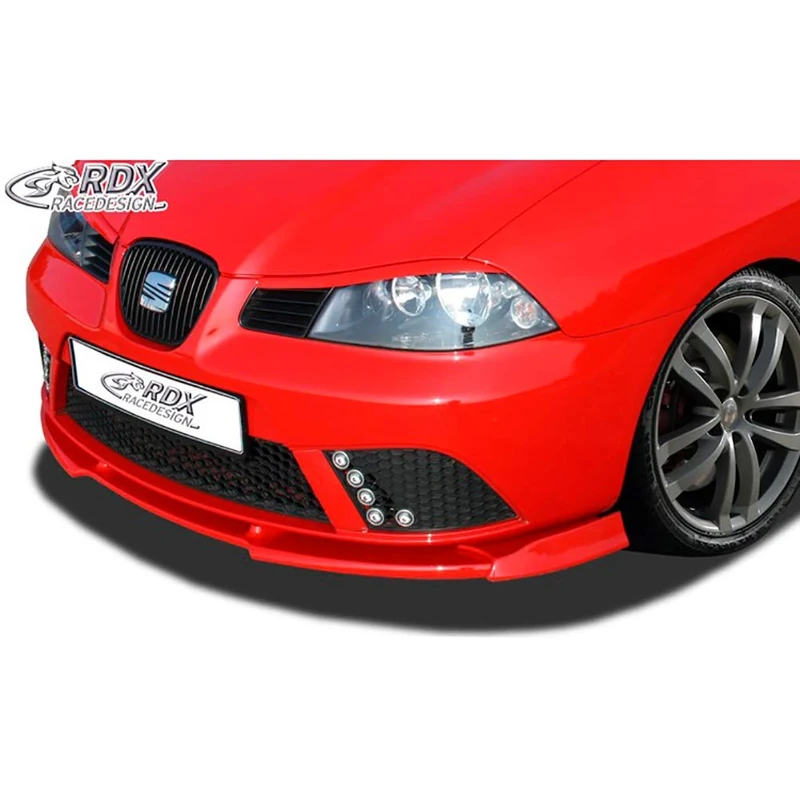 RDX Racedesign Front spoiler Vario-X compatible with Seat Ibiza 6L FR/Facelift 2006-2008 excl. Cupra (PU)