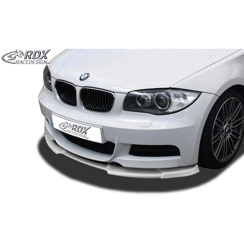 RDX Racedesign Front spoiler Vario-X compatible with BMW 1-Series E82/E88 Coupé/Cabrio 'M-Package' (PU)
