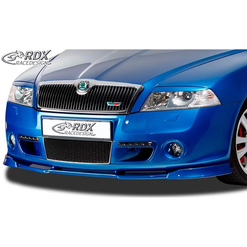 RDX Racedesign Front spoiler Vario-X compatible with Skoda Octavia II RS 2004-2008 (PU)