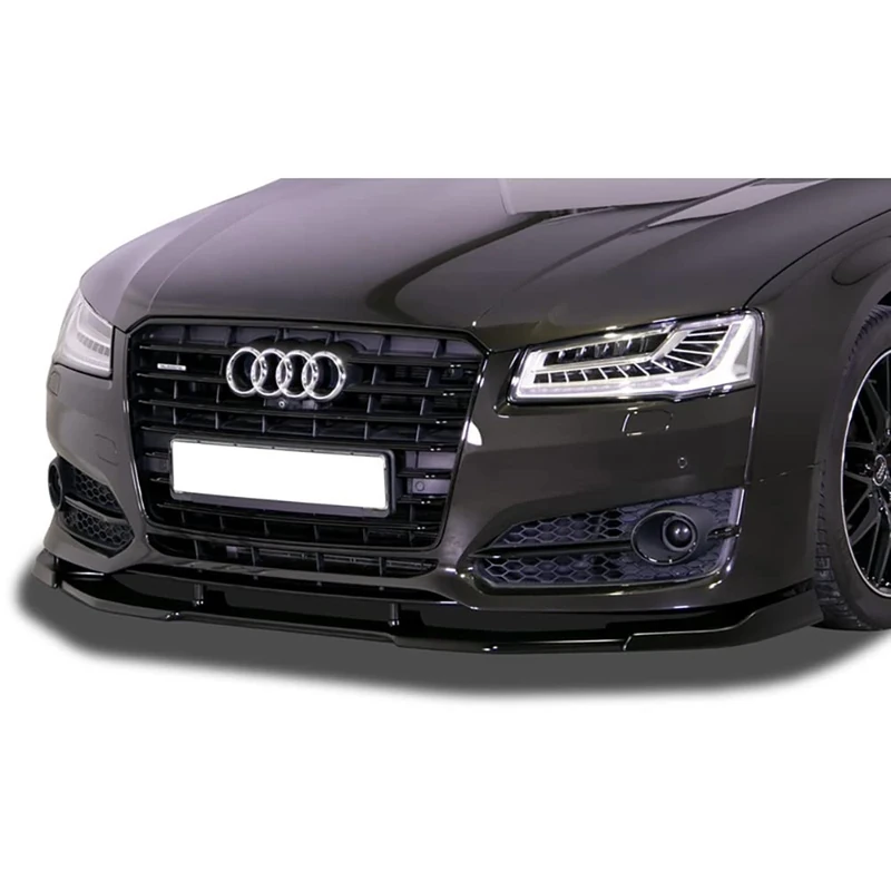 RDX Racedesign Front spoiler Vario-X compatible with Audi A8 (4H) incl. S-Line & S8 FL 2013- (PU)