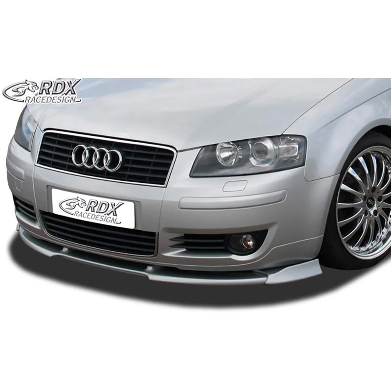 RDX Racedesign Front spoiler Vario-X compatible with Audi A3 8P 3-doors 2003-2005 (PU)