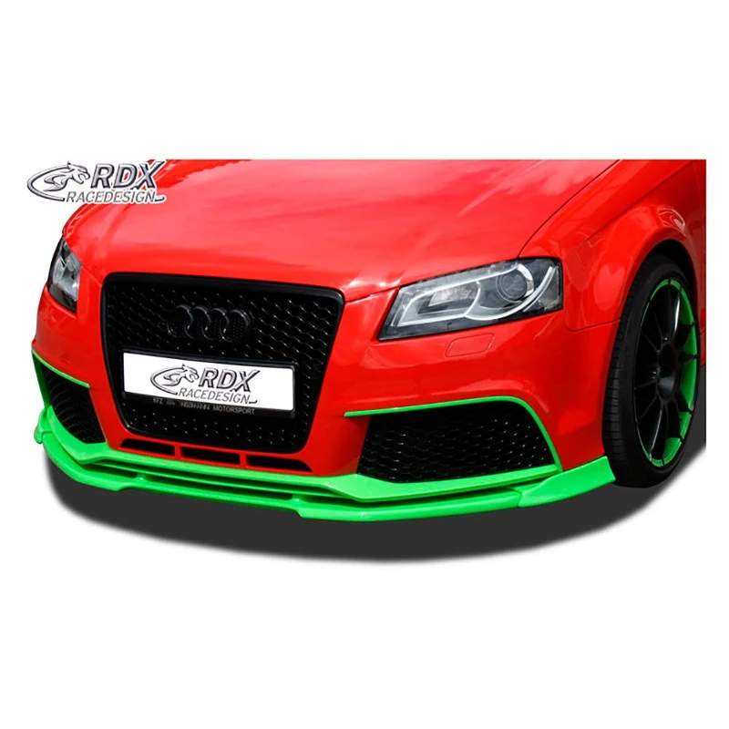 RDX Racedesign Front spoiler Vario-X compatible with Audi RS3 3/5 doors 2011- (PU)