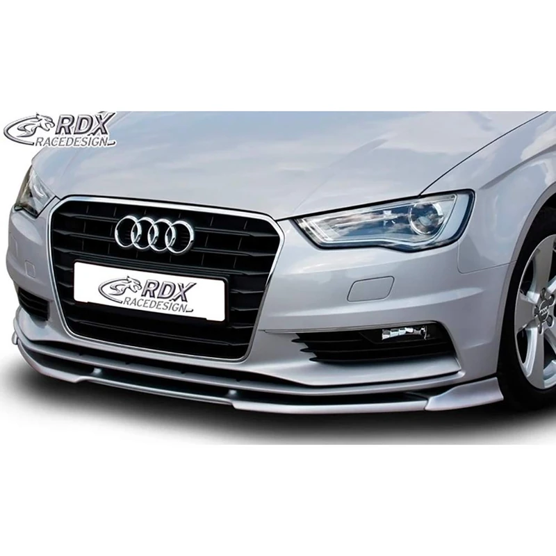 RDX Racedesign Front spoiler Vario-X compatible with Audi A3 8V Sportback/Sedan/Cabrio 2013-2016 (PU) - Image 1