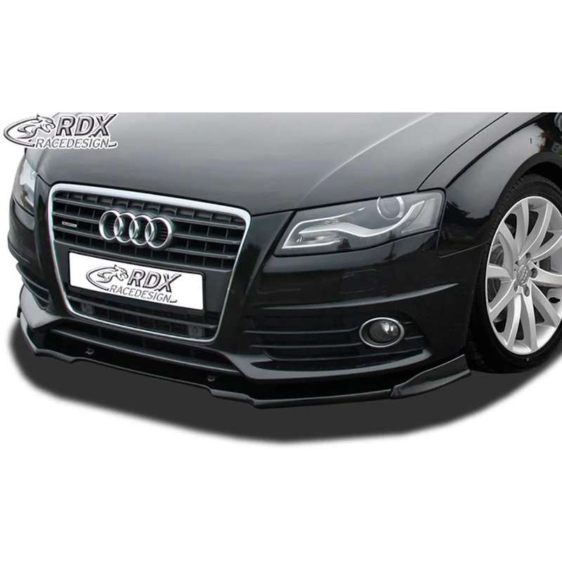 RDX Racedesign Front spoiler Vario-X compatible with Audi A4 B8/B81 S4/S-Line 2008-2012 (PU)